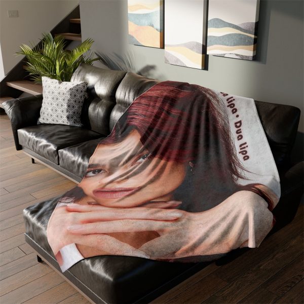 Dua Lipa Ultra Soft Micro Fleece Blanket