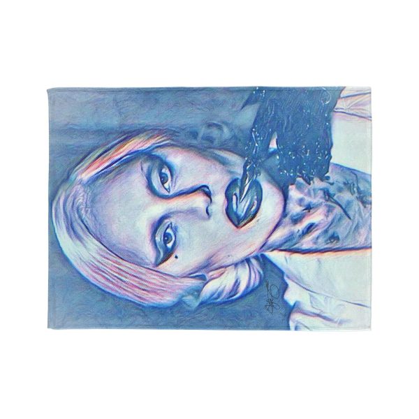 Lady Gaga Portrait Ultra Soft Micro Fleece blanket