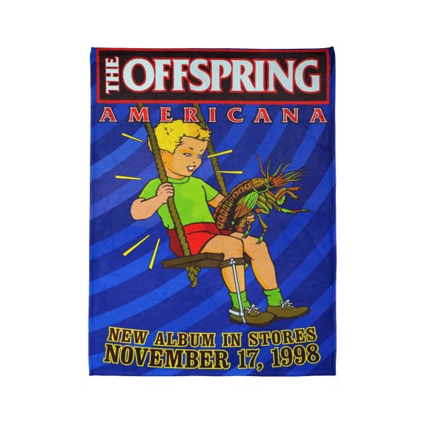 1 The Offspring Americana Album Front Cover 1998 Ultra Soft Micro Fleece Blanket