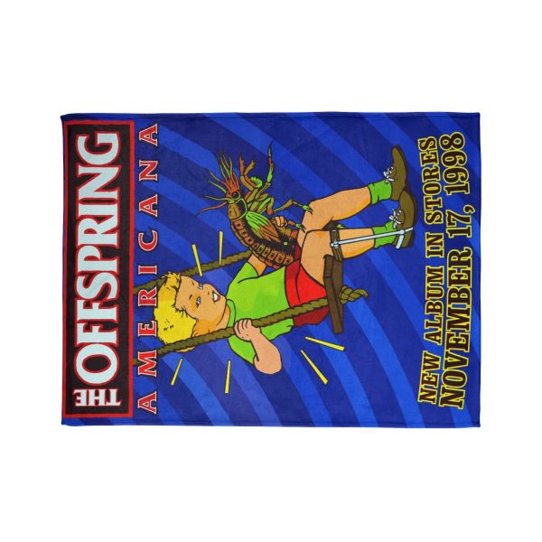 2 The Offspring Americana Album Front Cover 1998 Ultra Soft Micro Fleece Blanket