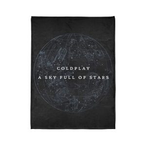 Coldplay A Sky Full of Stars Song Cover Ultra Soft Micro Fleece Blanket