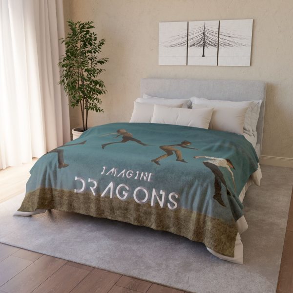 Imagine Dragons Band Ultra Soft Micro Fleece Blanket