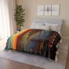 3 Grateful Dead "Dead Set Album" Front Cover 1981 Ultra Soft Micro Fleece Blanket