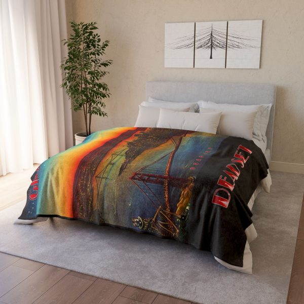 3 Grateful Dead "Dead Set Album" Front Cover 1981 Ultra Soft Micro Fleece Blanket