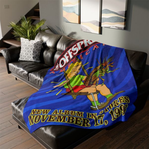4 The Offspring Americana Album Front Cover 1998 Ultra Soft Micro Fleece Blanket