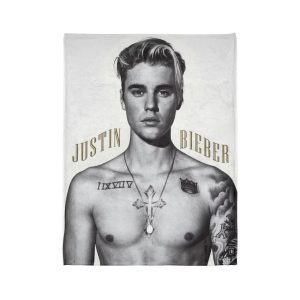 Justin Bieber Ultra Soft Micro Fleece Blanket