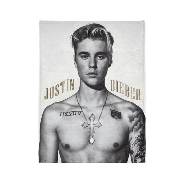 82d4455e-1e90-4c1a-8474-2f166f6b24e4 Justin Bieber Ultra Soft Micro Fleece Blanket
