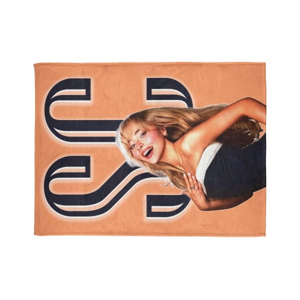 a1b46615-48da-42fd-ad28-47f77e34c015 Sabrina Carpenter SC Ultra Soft Micro Fleece blanket