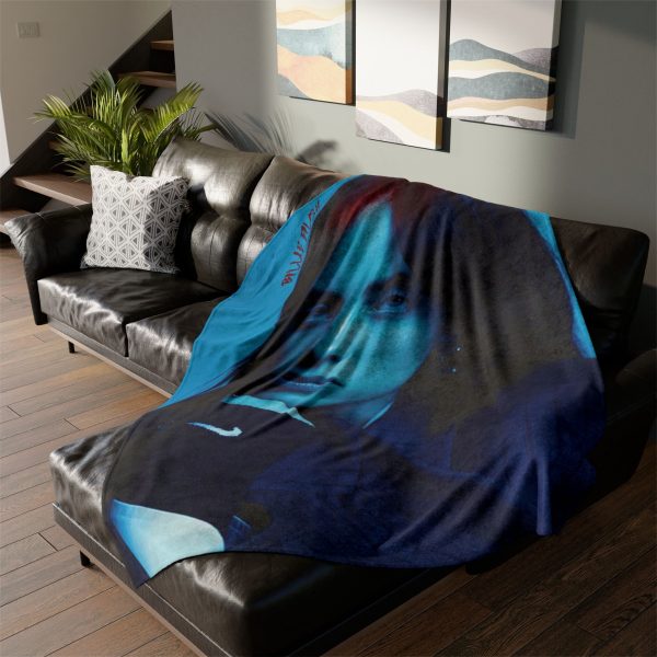 Billie Eilish Monochrome Mood Ultra Soft Micro Fleece Blanket