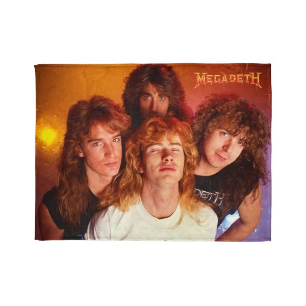 Megadeth Rock Band Ultra Soft Micro Fleece Blanket