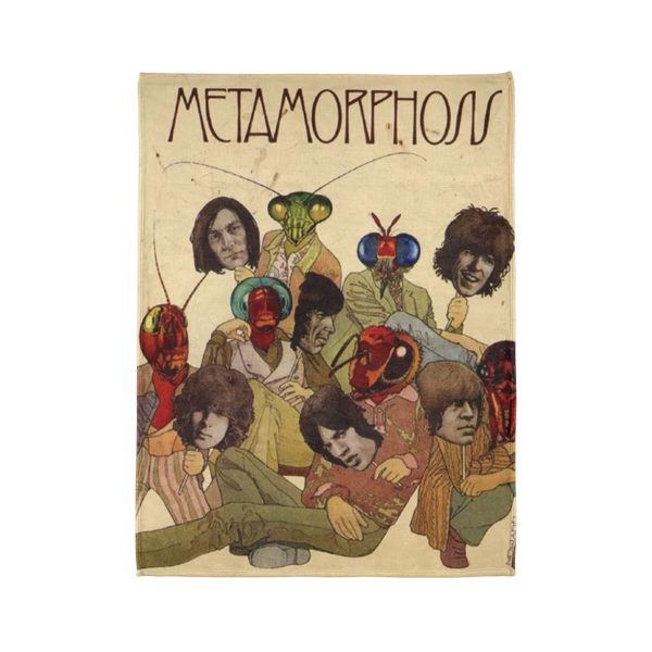 1 The Rolling Stones Metamorphosis Album Front Cover 1975 Ultra Soft Microfiber Blanket