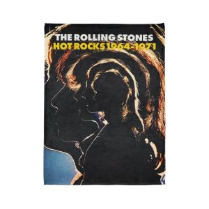 The Rolling Stones Hot Rocks 1964-1971 Album Front Cover Ultra Soft Micro Fleece Blanket