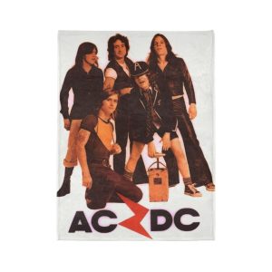AC/DC Rock Band Ultra Soft Micro Fleece Blanket