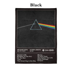 Pink Floyd The Dark Side of the Moon Album Front Cover 1973 Ultra Soft Micro Fleece Blanket