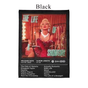 Taylor Swift The Life of a Showgirl Album Front Cover 2025 Ultra Soft Micro Fleece Blanket