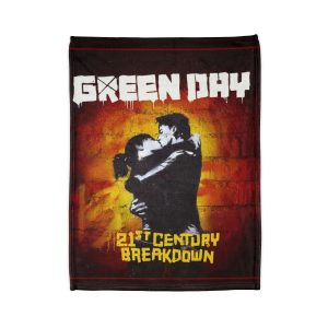 Green Day 21st Century Breakdown Album Front Cover 2009 Ultra Soft Micro Fleece Blanket