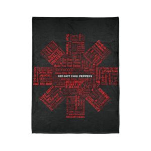 Red Hot Chili Peppers Logo Ultra Soft Micro Fleece Blanket
