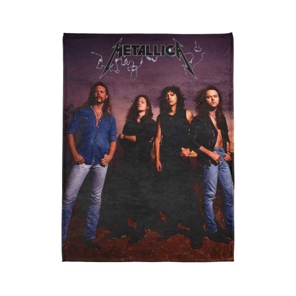 Metallica Rock Band Ultra Soft Micro Fleece Blanket