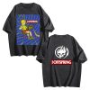 1 The Offspring Americana Album Black Mineral Wash T-shirt