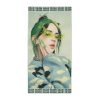 Billie Eilish Cartoon Beach Towel