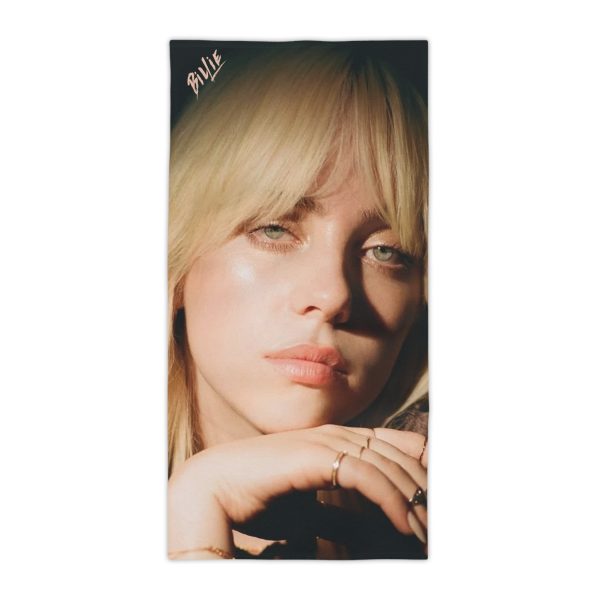 Billie Eilish Dark Beach Towel