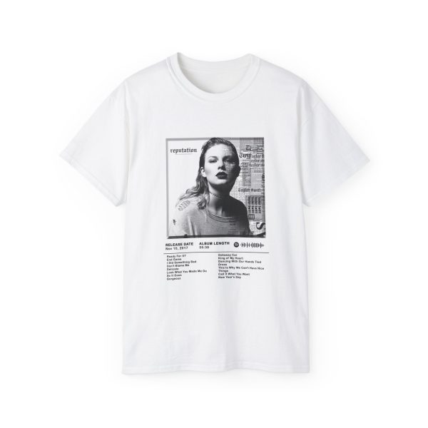 1 Taylor Swift Reputation Album Front Cover 2017 T-shirt