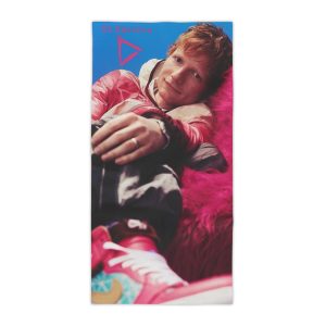 Ed Sheeran Pink Beach Towel
