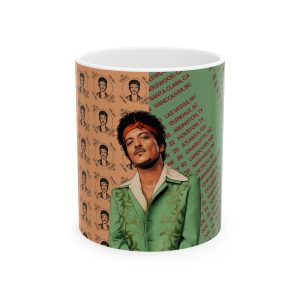 Bruno Mars American Comics Ceramic Mug