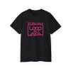 11 Ed Sheeran Loop Tour Pink Logo T-shirt