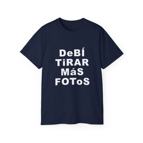 11 Bad Bunny DebΓ Tirar Mas Fotos White Lettering T-Shirt