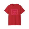 14 Ed Sheeran Loop Tour Pink Logo T-shirt