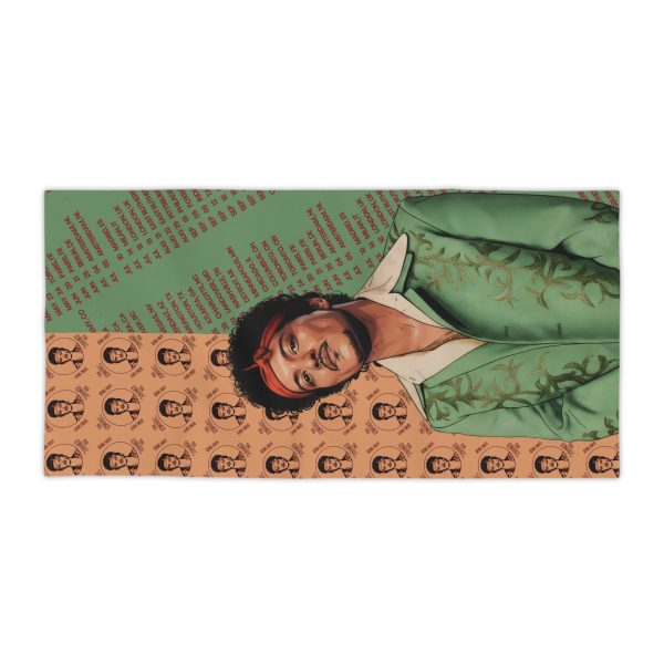 Bruno Mars American Comics Beach Towel