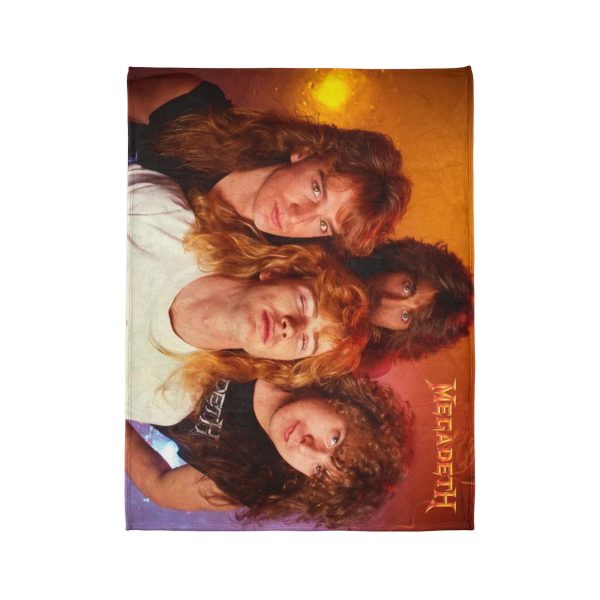 Megadeth Rock Band Ultra Soft Micro Fleece Blanket