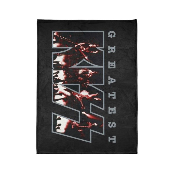 Kiss "Greatest Kiss Album" Front Cover 1997 Ultra Soft Micro Fleece Blanket