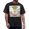 Green Day Dookie Album Black Mineral Wash T-shirt