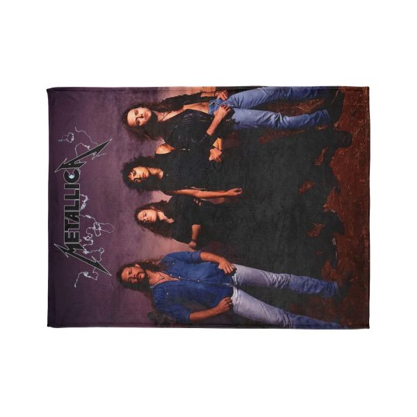 Metallica Rock Band Ultra Soft Micro Fleece Blanket