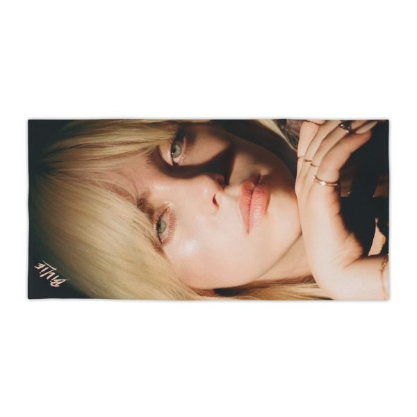 Billie Eilish Dark Beach Towel
