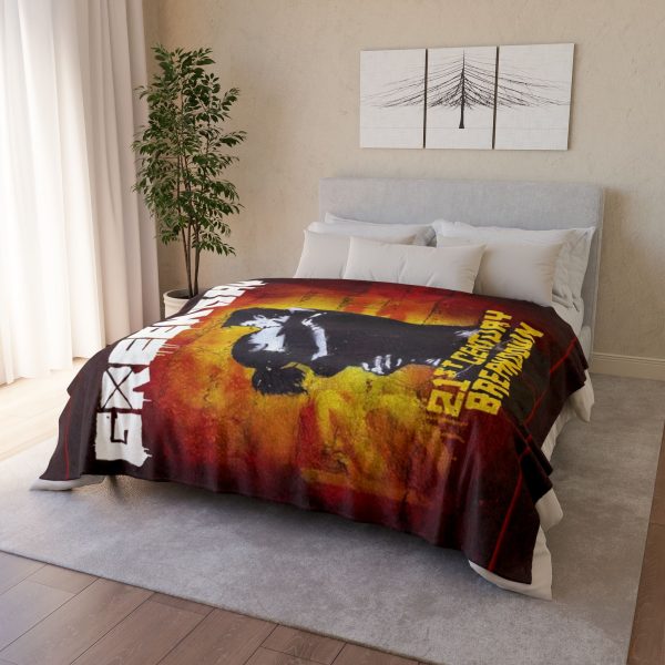 Green Day 21st Century Breakdown Album Front Cover 2009 Ultra Soft Micro Fleece Blanket