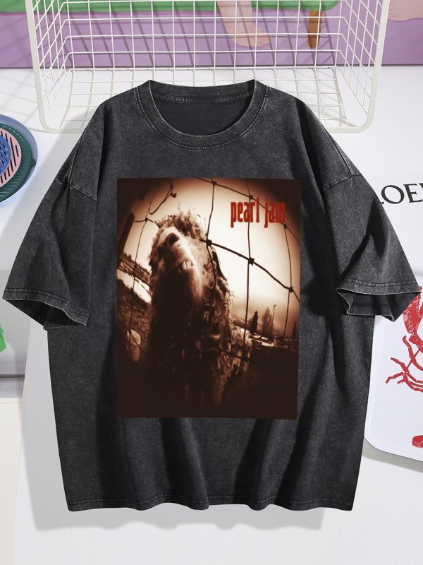 Pearl Jam Vs. Album Black Mineral Wash T-shirt