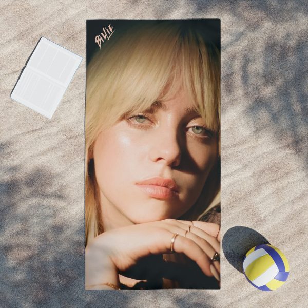 Billie Eilish Dark Beach Towel