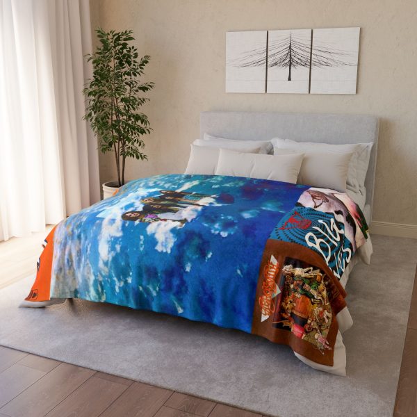 3 Aerosmith Best Album Compilation Ultra Soft Micro Fleece Blanket