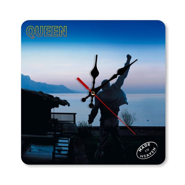 Queen Made in Heaven Album Cover 1995 Square Wall Clock Art Decorate