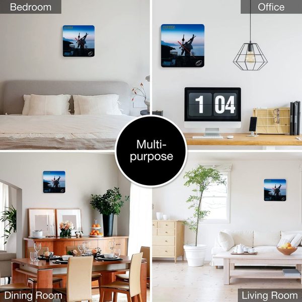 Queen Made in Heaven Album Cover 1995 Square Wall Clock Art Decorate