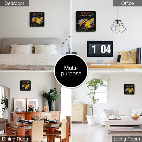 Queen A Kind of Magic Album Cover 1986 Square Wall Clock Art Decorate