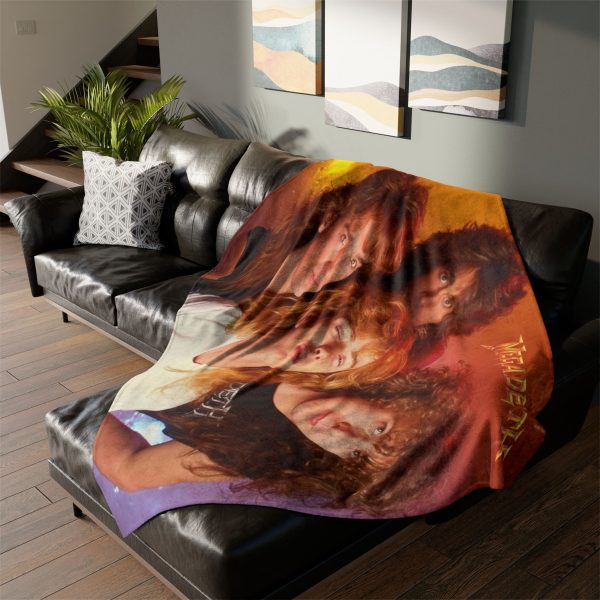 Megadeth Rock Band Ultra Soft Micro Fleece Blanket