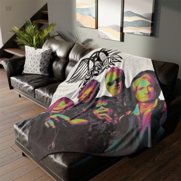 4 Aerosmith Rock Band Ultra Soft Micro Fleece Blanket