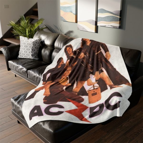 AC/DC Rock Band Ultra Soft Micro Fleece Blanket