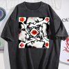 4 Red Hot Chili Peppers Blood Sugar Sex Magik Album Black Mineral Wash T-shirt