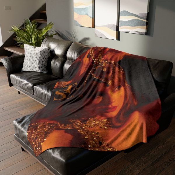 Taylor Swift Glamour Swiftie Ultra Soft Micro Fleece Blanket
