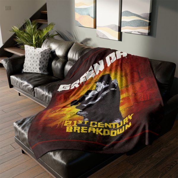 Green Day 21st Century Breakdown Album Front Cover 2009 Ultra Soft Micro Fleece Blanket